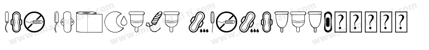 FOR HYGIENE PURPOSES字体转换